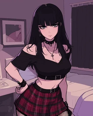 Dreemy AI character Ash, illustrated adult portrait